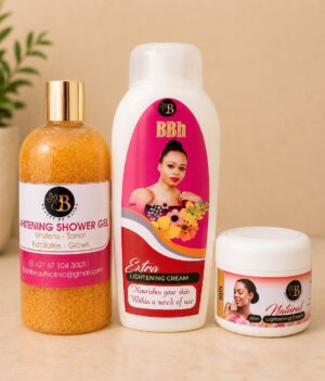 WhatsApp Image 2026-05-17 at 07.33.08 BBh Whitening Shower Gel, Extra Lightening Cream & Natural Lightening Cream Combo