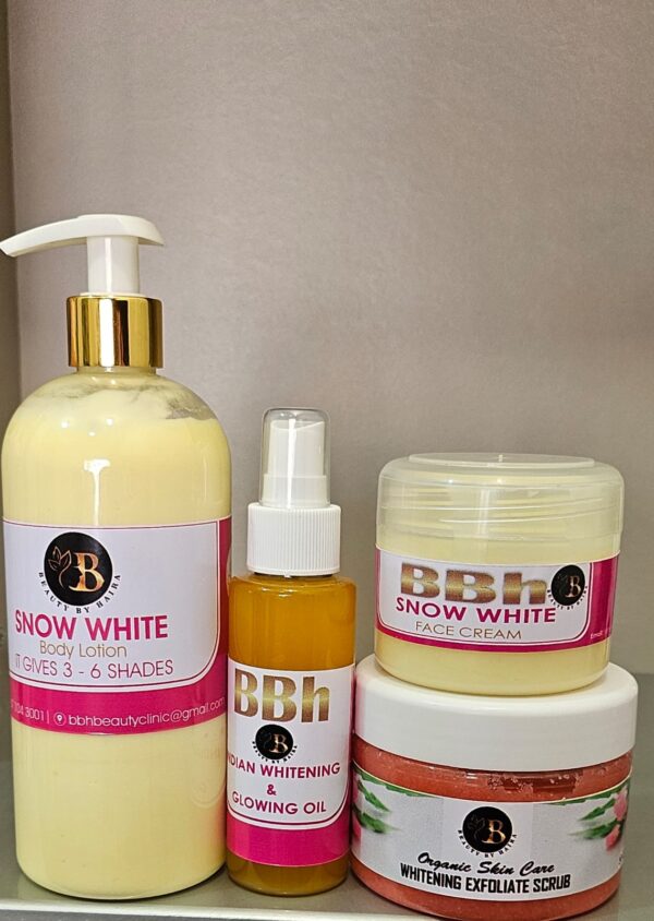 BBh Snow White Glow & Exfoliating Combo