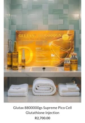 Glutax 8800000gs Supreme Pico Cell Glutathione Injection Glutax 8800000gs Supreme Pico Cell Glutathione Injection