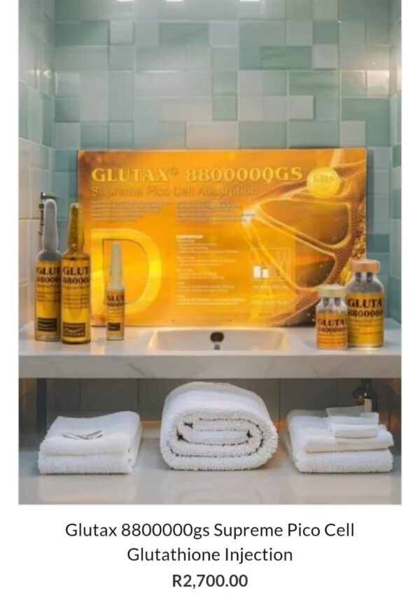 Glutax 8800000gs Supreme Pico Cell Glutathione Injection