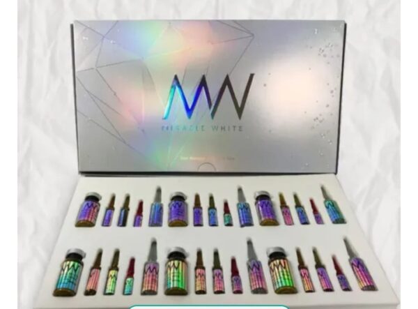 Miracle White 80000mg Glutathione Skin Whitening Injection